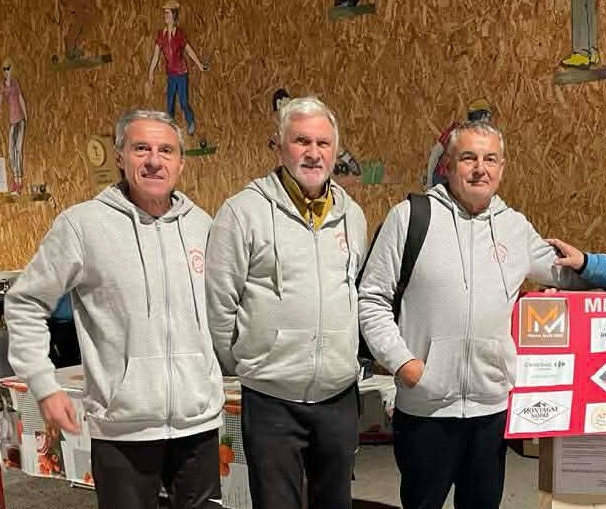 Vainqueurs du 2ème Challenge d’hiver vétéran de Labruguière